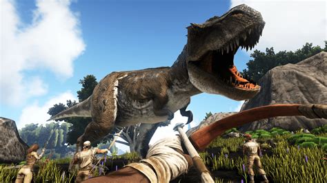 ark survival evolved ps4 t rex